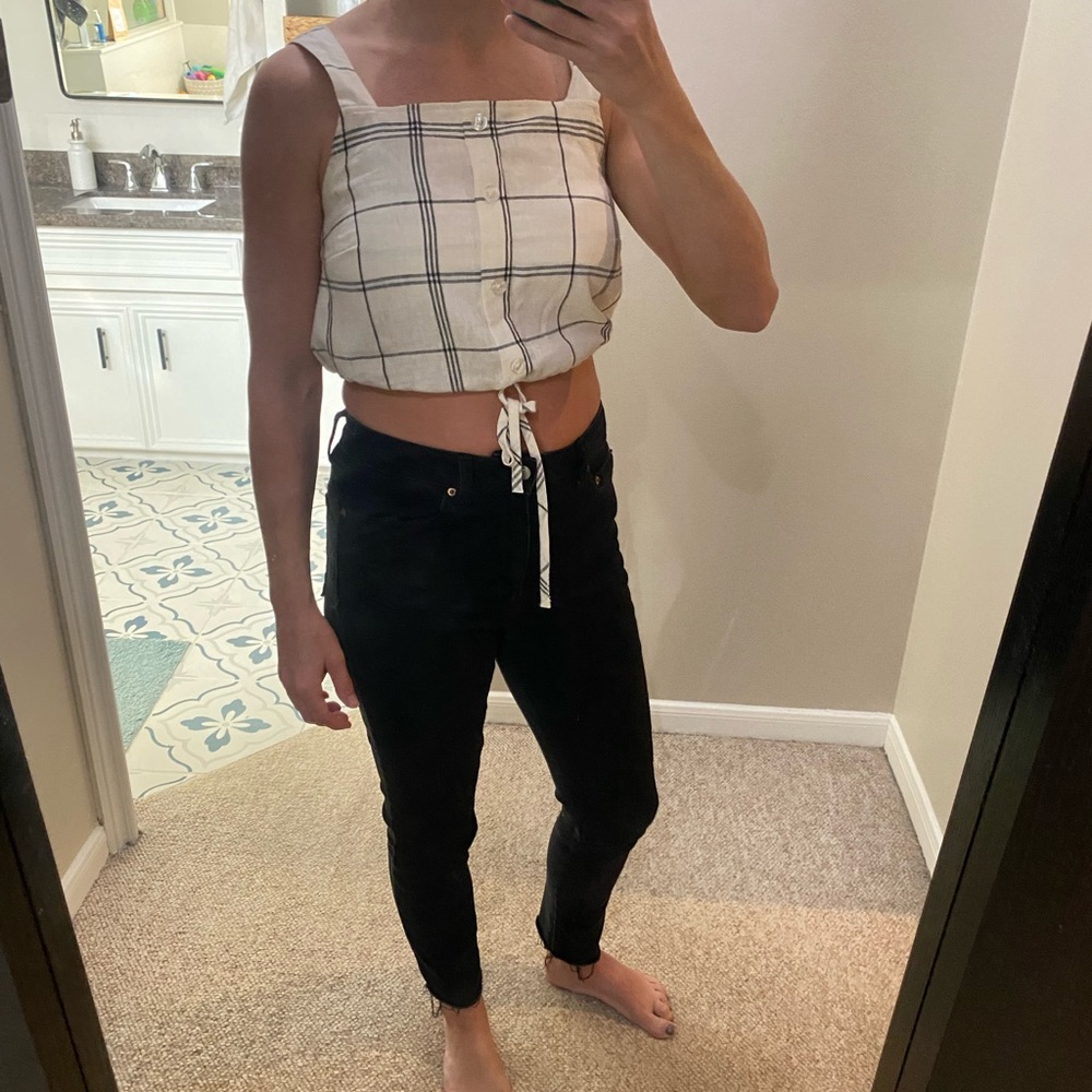 Linen Crop | Small